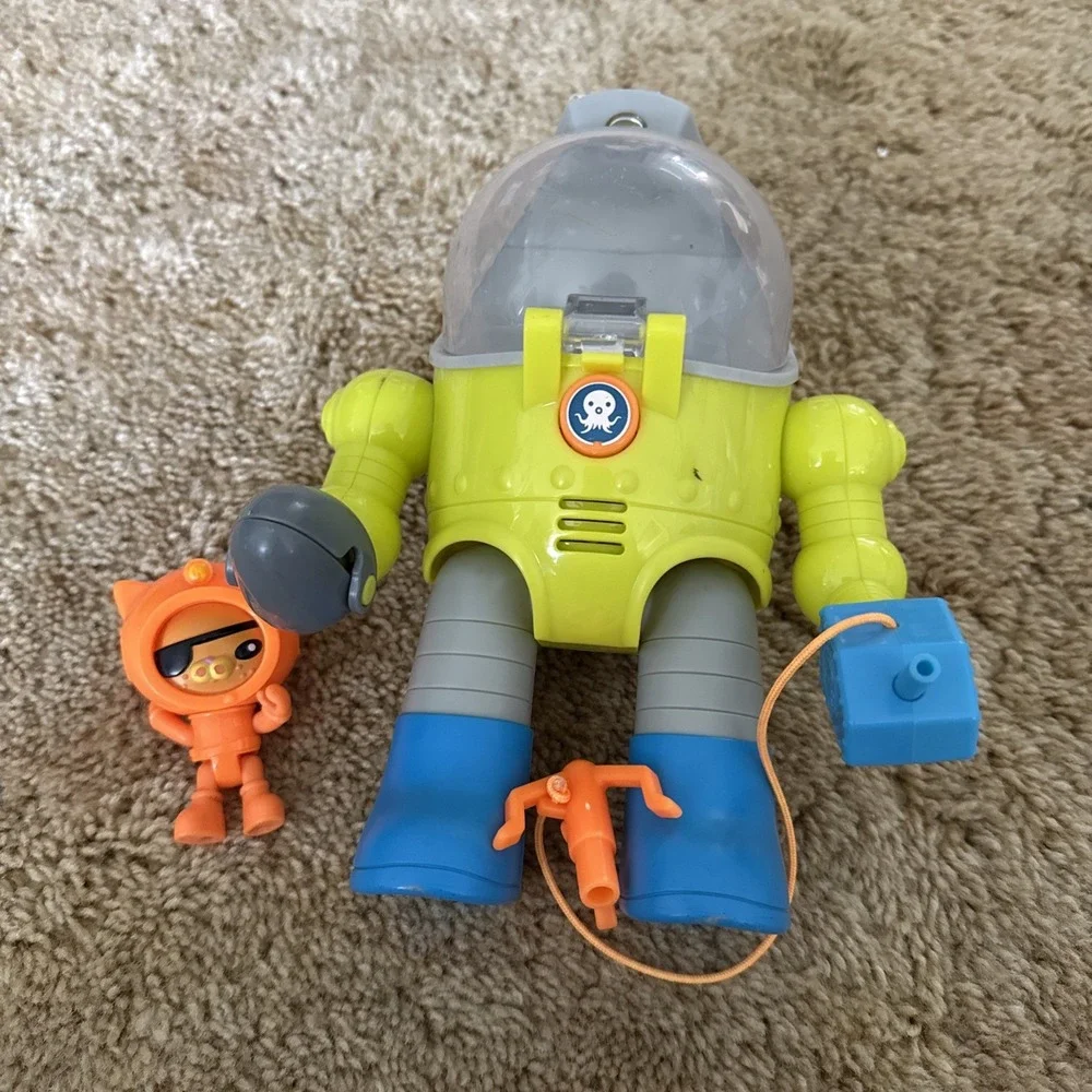 2013 Octonauts Kwazii's Octo Max Suit Working LSounds w/Grappling Hook